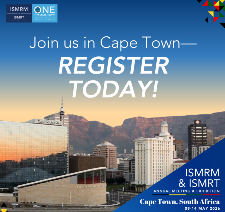 ISMRM 2026 presentations