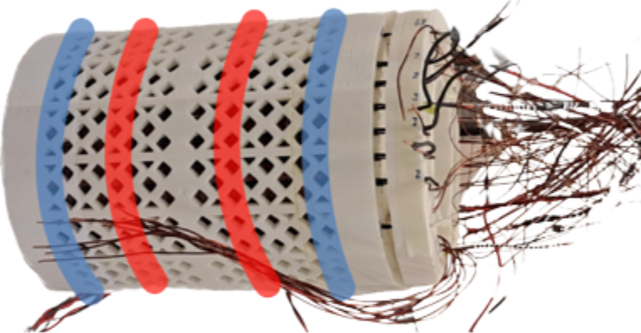 Gradient array coil built in the Ergin Atalar Lab