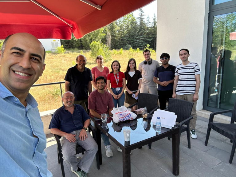 Research group farewell gathering for Metin Can Isik